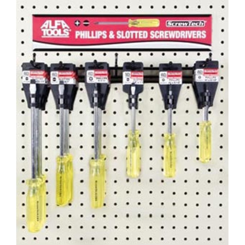 ALFA Tools SCDSP18 18PC SPANNER WALL DISPLAY 1/pack