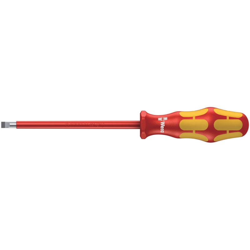 Wera 05006120001 160 i VDE Insulated screwdriver for slotted screws, 1 x 5.5 x 125 mm