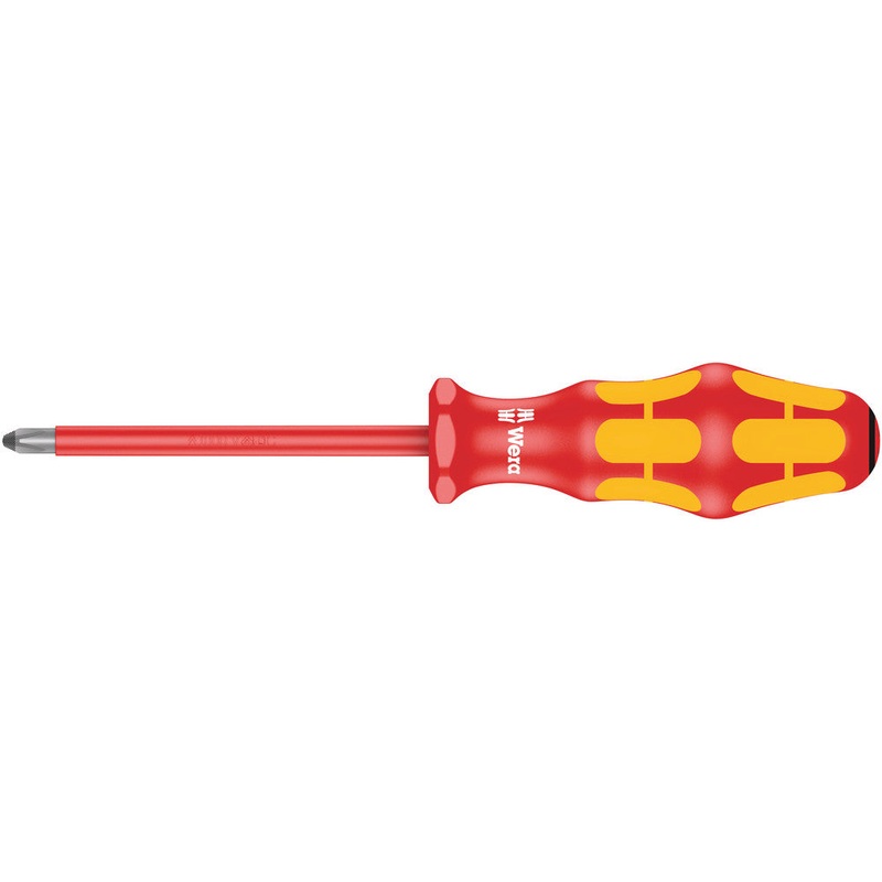 Wera 05006164001 165 i PZ VDE Insulated screwdriver for Pozidriv screws, PZ 2 x 100 mm
