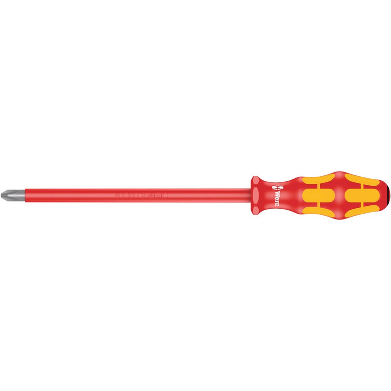 Wera 05006168001 165 i PZ VDE Insulated screwdriver for Pozidriv screws, PZ 4 x 200 mm