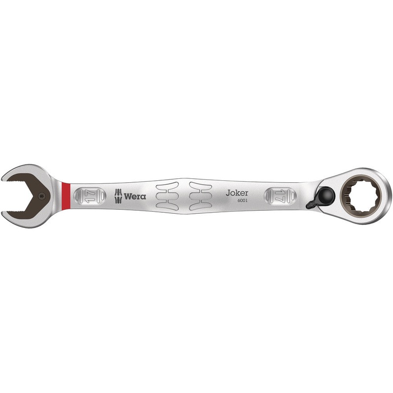 Wera 05020072001 6001 Joker Switch Ratcheting combination wrenches, with switch lever, 17 x 225 mm