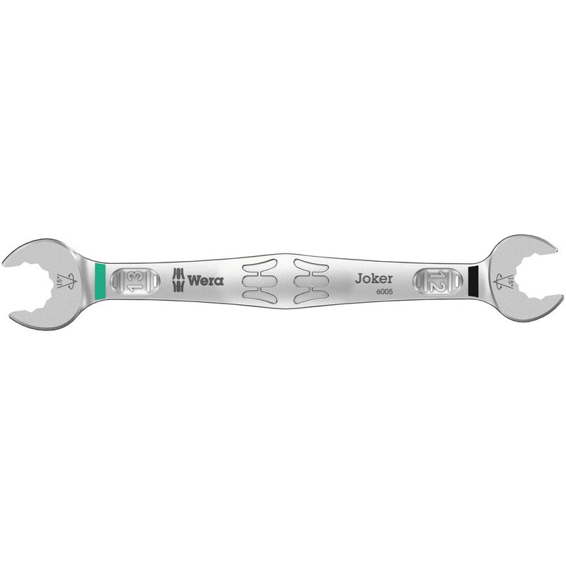Wera 05020313001 6005 Joker Double open-ended wrenches, 12 x 13 x 166 mm