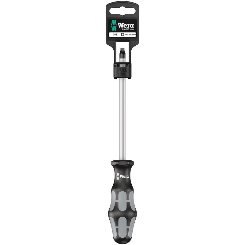 Wera 05100072001 368 SB Screwdriver for square socket head screws, # 3 x 150 mm