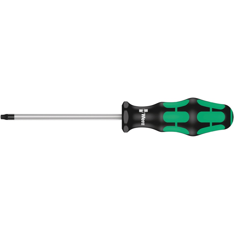 Wera 05138264001 367 TORX BO Screwdriver for tamper-proof TORX screws, TX 27 x 115 mm