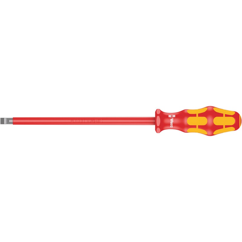 Wera 05006135001 160 i VDE Insulated screwdriver for slotted screws, 1.6 x 8 x 200 mm