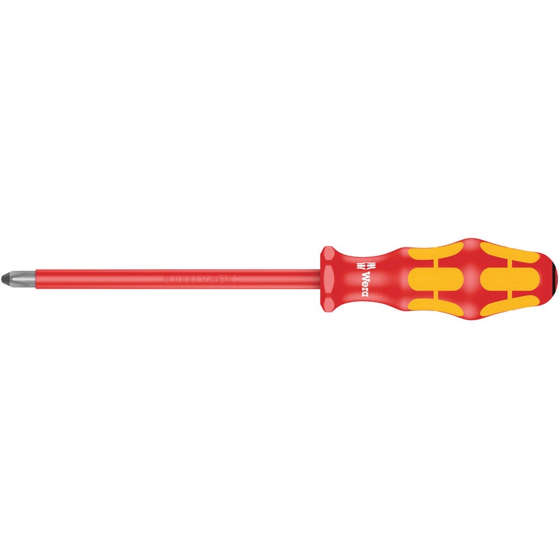 Wera 05006166001 165 i PZ VDE Insulated screwdriver for Pozidriv screws, PZ 3 x 150 mm