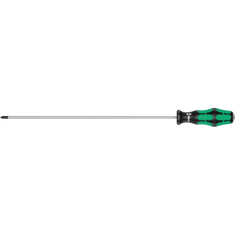 Wera 05009313001 355 PZ Screwdriver for Pozidriv screws, PZ 1 x 300 mm