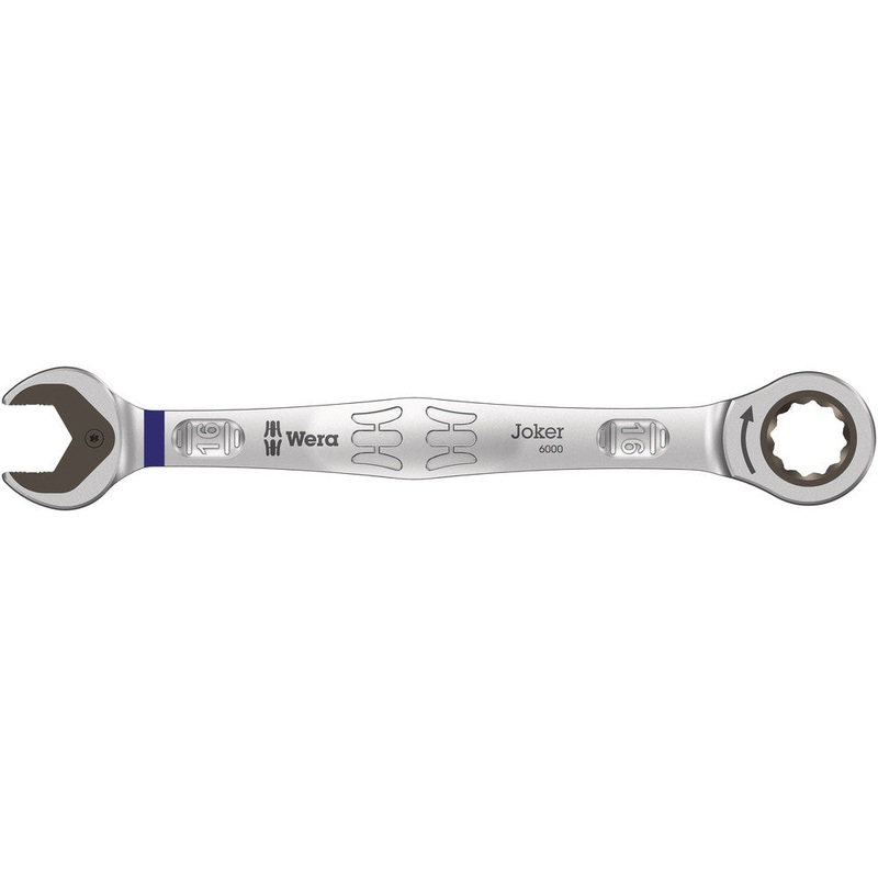 Wera 05073276001 6000 Joker Ratcheting combination wrenches, 16 x 212 mm