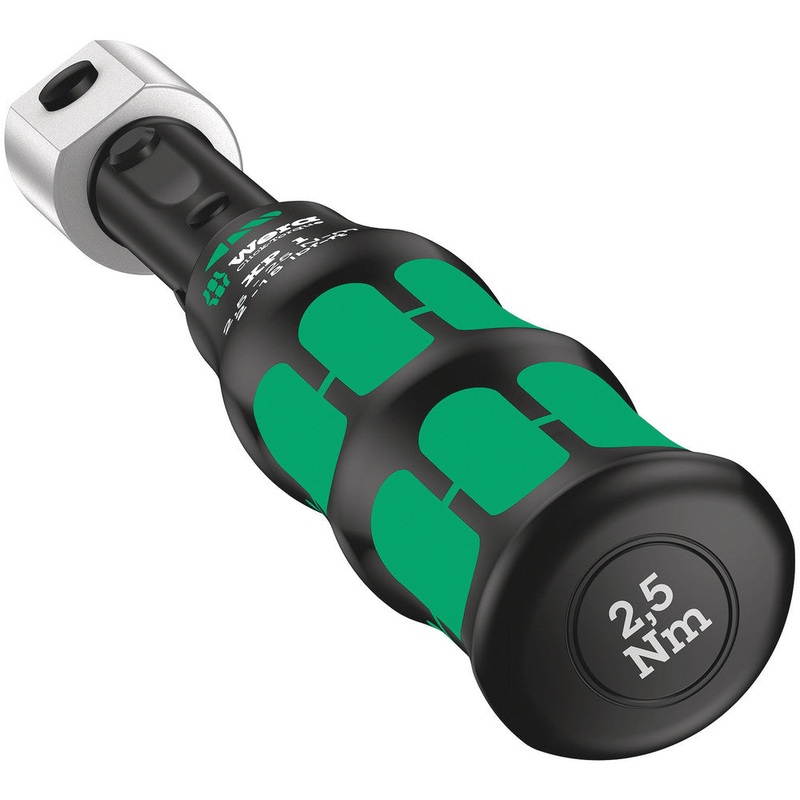 Wera 05075670001 Click-Torque XP 1 pre-set adjustable torque wrench for insert tools, 2.5-25 Nm, 2.5 Nm, 9x12 x 2.5 Nm x 2.5-25 Nm