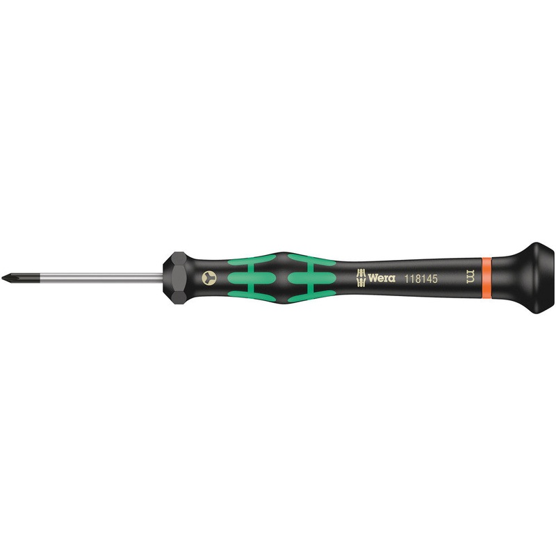 Wera 05118145001 2072 Kraftform Micro screwdriver for Microstix screws, m x 40 mm