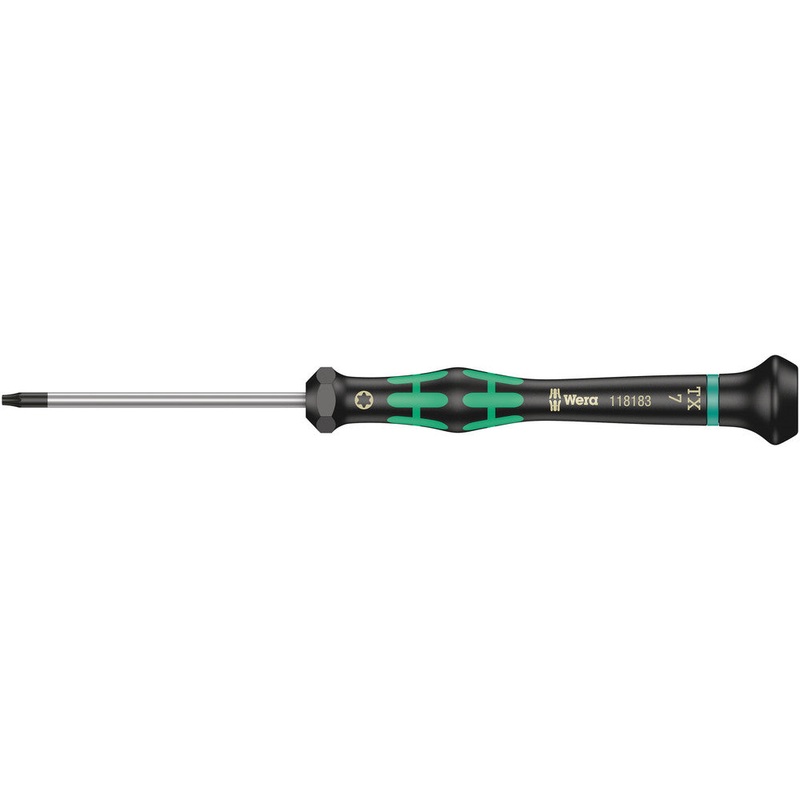 Wera 05118183001 2067 TORX HF Screwdriver with holding function for electronic applications, TX 7 x 60 mm