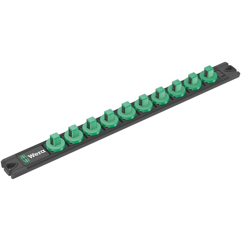 Wera 05136421001 9601 Magnetic socket rail, 3/8", empty, 30 x 340 mm