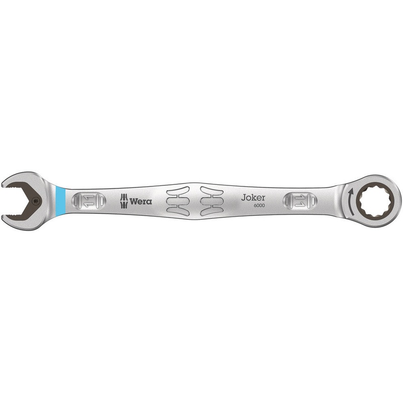 Wera 05073271001 6000 Joker Ratcheting combination wrenches, 11 x 165 mm