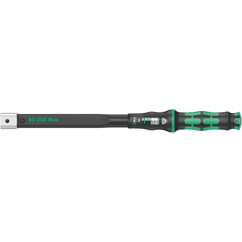 Wera 05075654001 Click-Torque X 4 torque wrench for insert tools, 40-200 Nm, 14x18 x 40-200 Nm