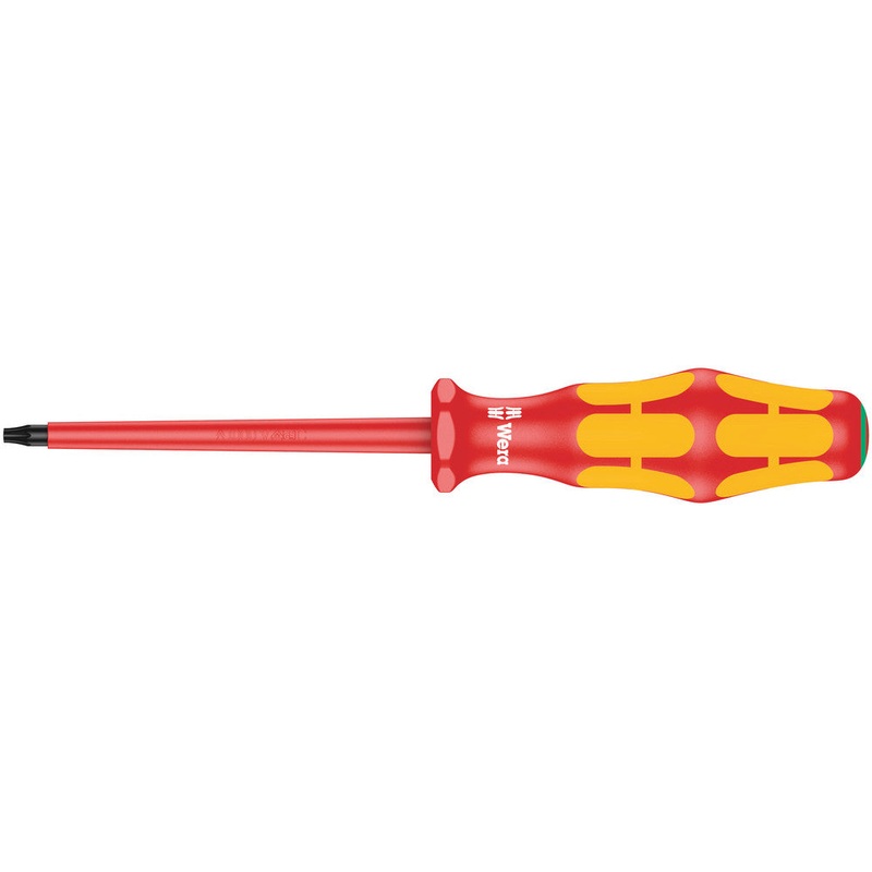 Wera 05006169001 167 i VDE Insulated screwdriver for TORX screws, TX 9 x 80 mm