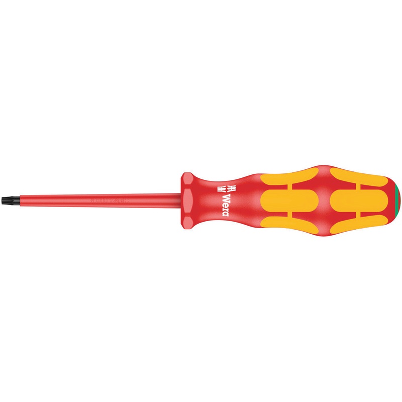 Wera 05006172001 167 i VDE Insulated screwdriver for TORX screws, TX 15 x 80 mm