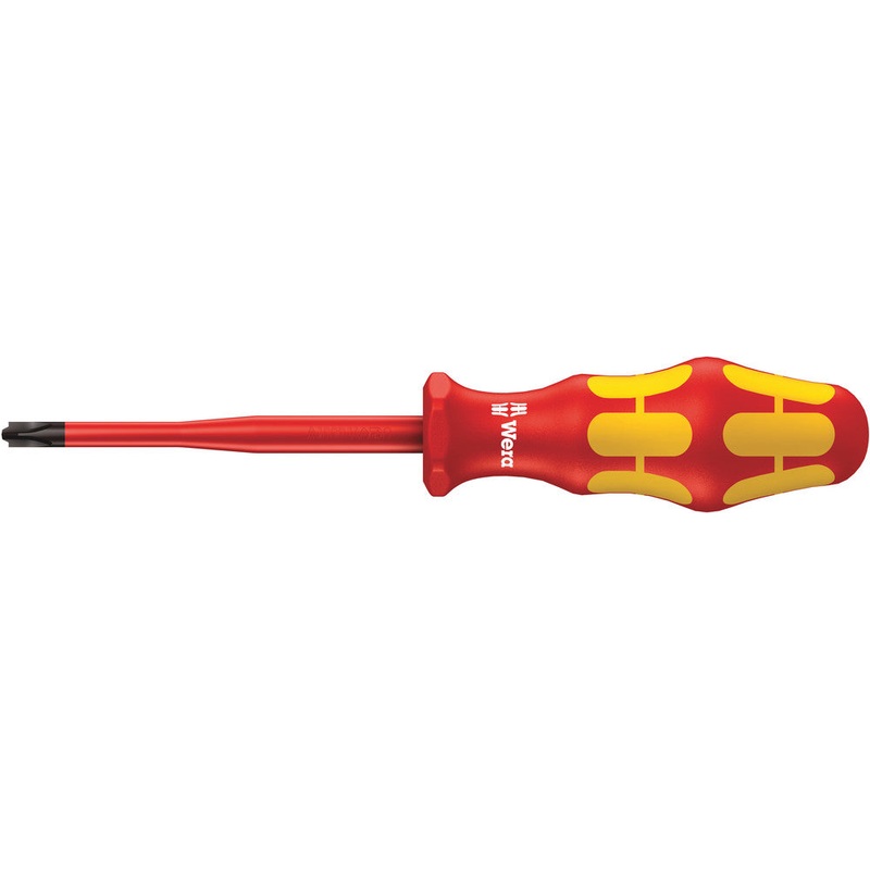 Wera 05006456001 162 iS PH/S VDE Insulated screwdriver with reduced blade diameter for PlusMinus screws (Phillips/slotted), # 2 x 100 mm