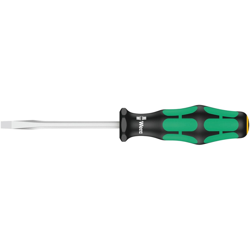 Wera 05007670001 334 SK Screwdriver for slotted screws, 0.6 x 3.5 x 75 mm
