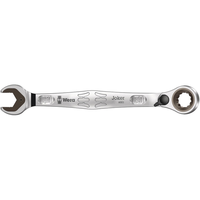 Wera 05020067001 6001 Joker Switch Ratcheting combination wrenches, with switch lever, 12 x 171 mm