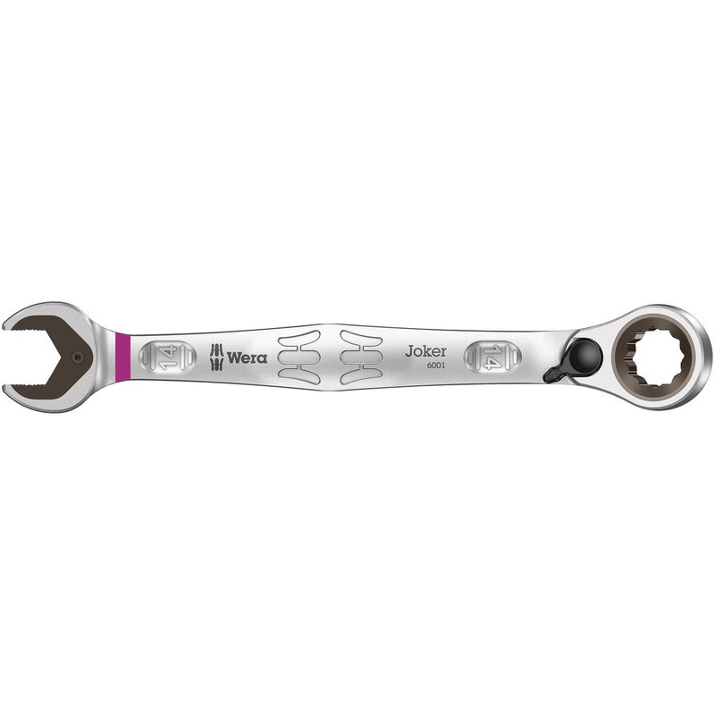 Wera 05020069001 6001 Joker Switch Ratcheting combination wrenches, with switch lever, 14 x 187 mm