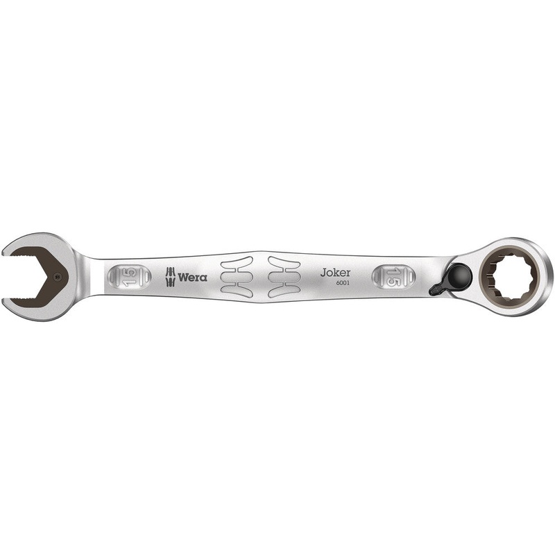 Wera 05020070001 6001 Joker Switch Ratcheting combination wrenches, with switch lever, 15 x 199 mm