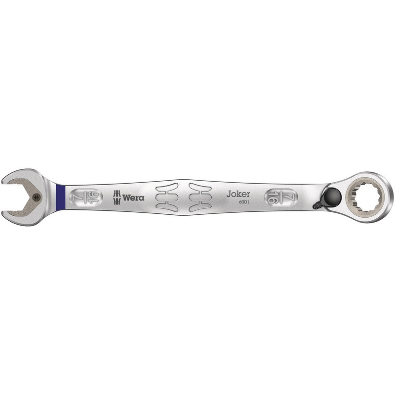 Wera 05020077001 6001 Joker Switch Ratcheting combination wrenches, with switch lever, imperial, 7/16" x 165 mm