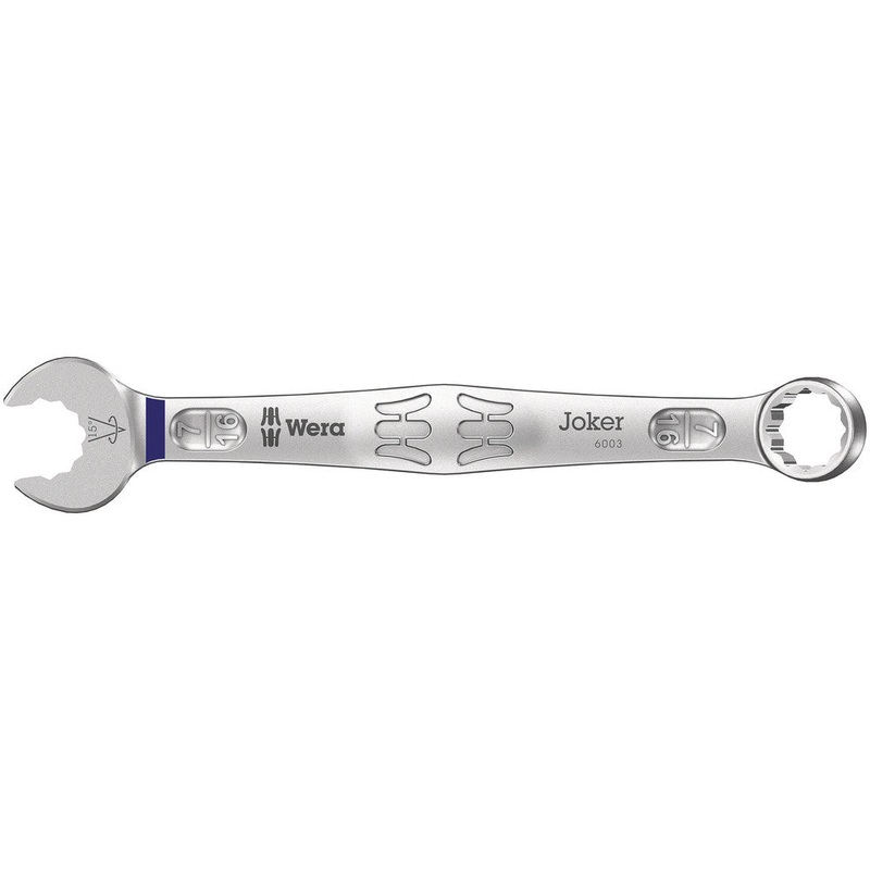 Wera 05020213001 6003 Joker combination wrench, Imperial, 7/16" x 135 mm