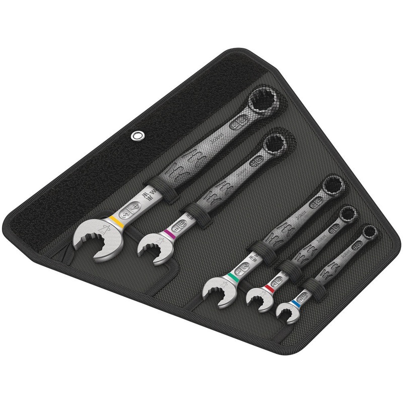 Wera 05020240001 6003 Joker 5 Imperial Set 1 combination wrench set, Imperial, 5 pieces