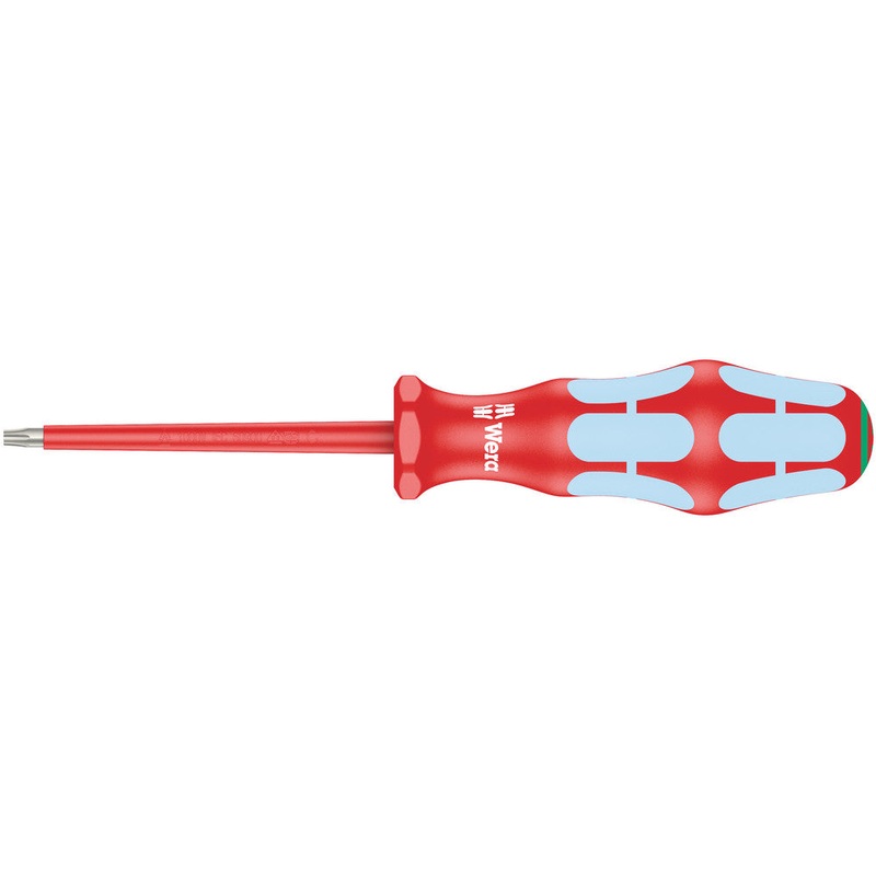 Wera 05022763001 3167 i VDE-insulated TORX screwdriver, stainless steel, TX 15 x 80 mm