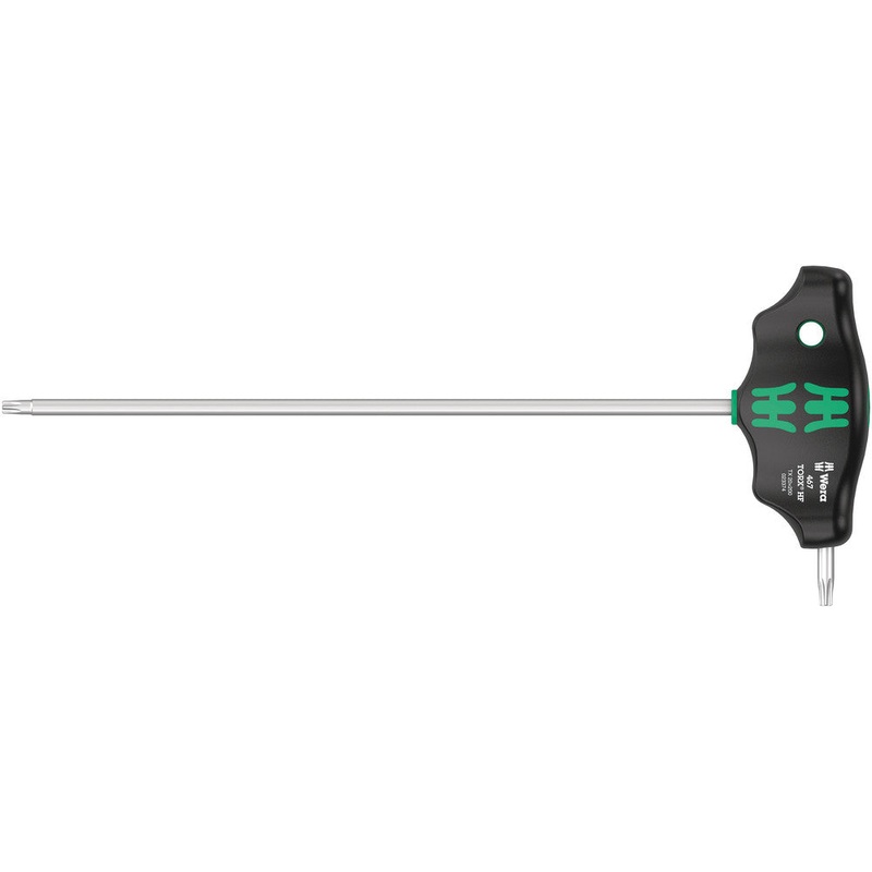 Wera 05023374001 467 TORX HF T-handle screwdriver with holding function, TX 20 x 200 mm