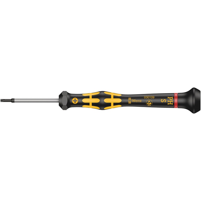 Wera 05030109001 1550 PH S ESD Kraftform Micro screwdrivers, # 1 x 40 mm