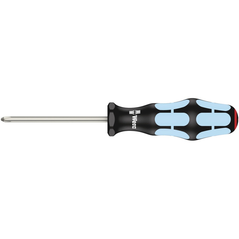 Wera 05032021001 3350 PH Screwdriver for Phillips screws, stainless, PH 1 x 80 mm