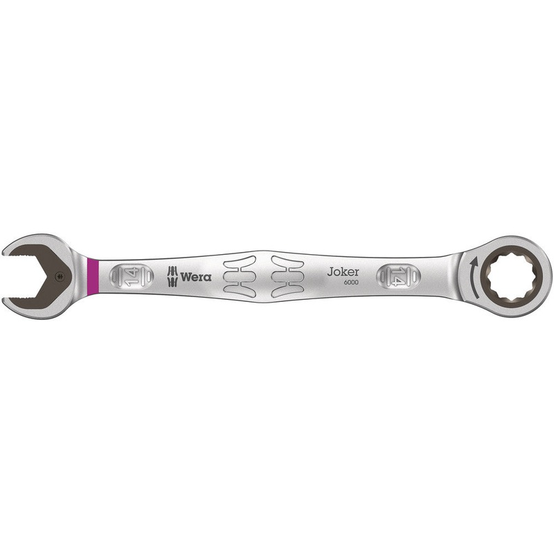 Wera 05073274001 6000 Joker Ratcheting combination wrenches, 14 x 188 mm