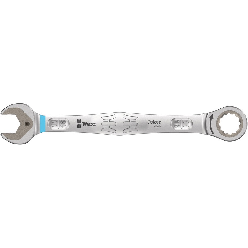 Wera 05073286001 6000 Joker Ratcheting combination wrenches, Imperial, 11/16" x 235 mm