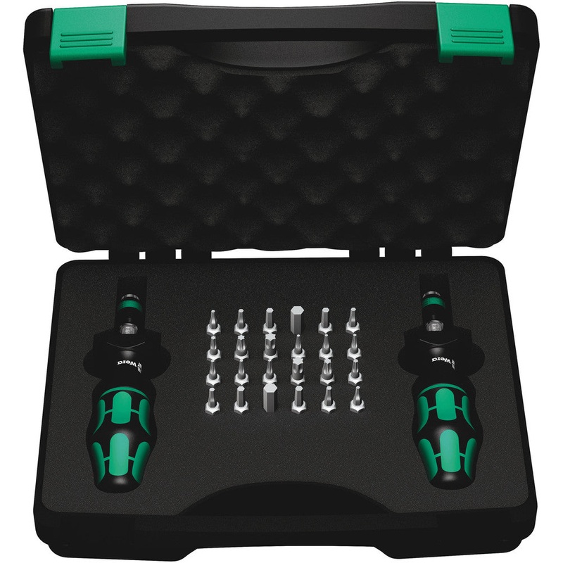 Wera 05074738001 7440/41 Kraftform torque screwdriver set 0.3-3.0 Nm, 26 pieces