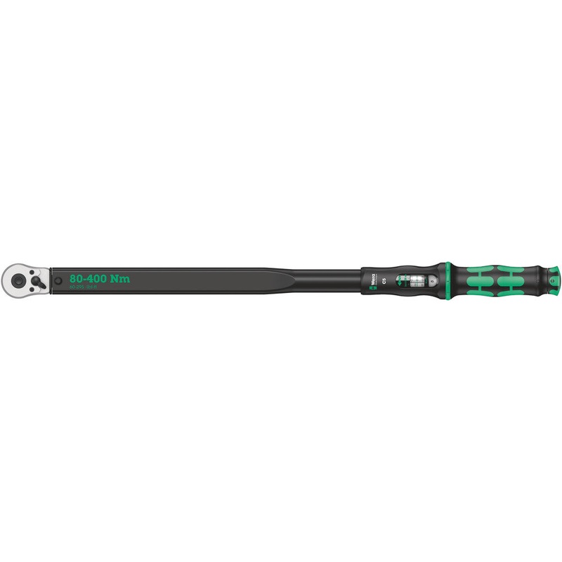 Wera 05075624001 Click-Torque C 5 torque wrench with reversible ratchet, 80-400 Nm, 1/2" x 80-400 Nm