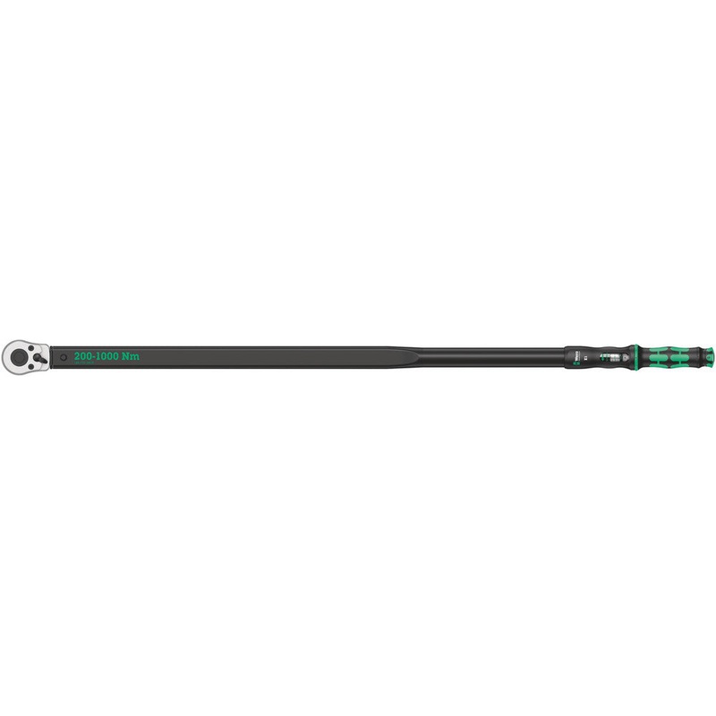 Wera 05075630001 Click-Torque E 1 torque wrench with reversible ratchet, 200-1000 Nm, 3/4" x 200-1000 Nm
