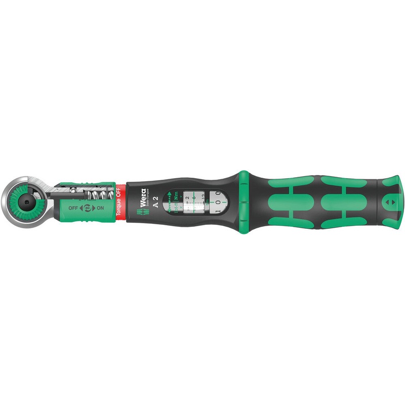 Wera 05075801001 Safe-Torque A 2 torque wrench with 1/4" hexagon drive, 2-12 Nm, 2-12 Nm