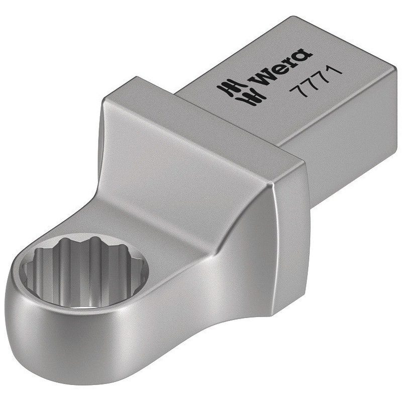 Wera 05078622001 7771 Ring spanner insert, 9x12 mm, 9 x 41 mm
