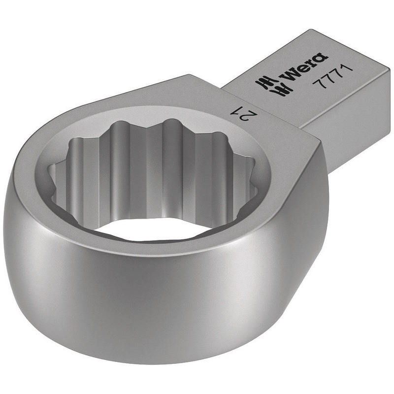 Wera 05078633001 7771 Ring spanner insert, 9x12 mm, 21 x 51 mm