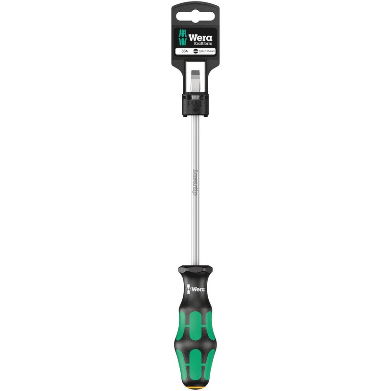 Wera 05100031001 334 SB Screwdriver for slotted screws, 1.2 x 8 x 175 mm