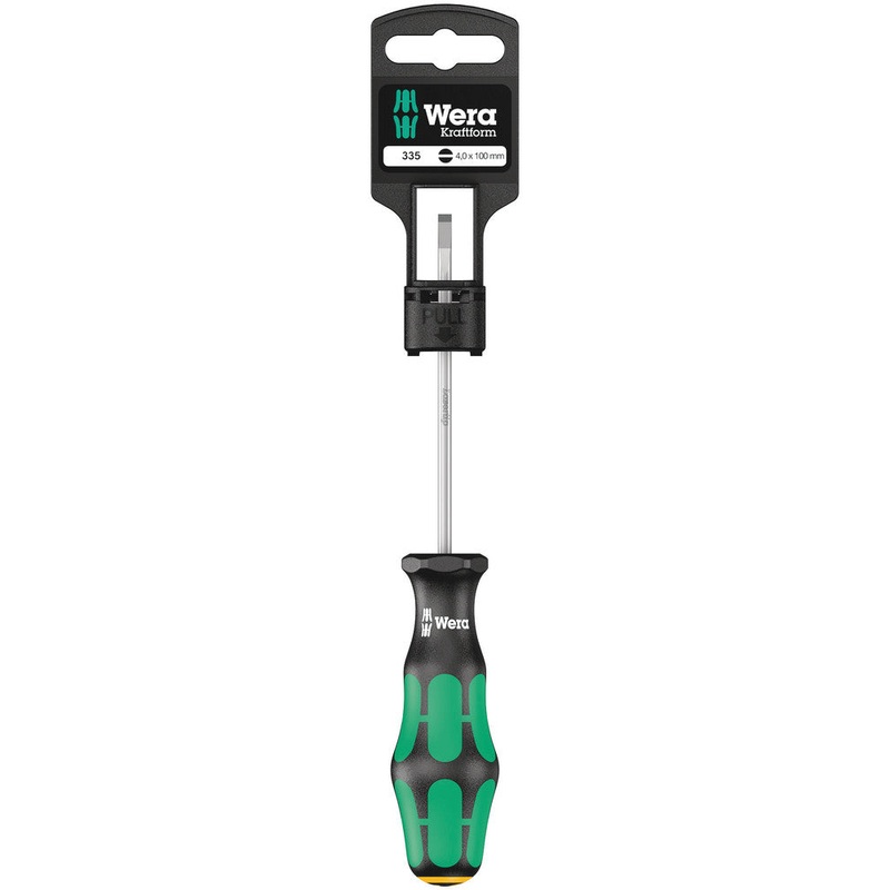 Wera 05100044001 335 SB Slotted screwdriver, 1 x 5.5 x 125 mm
