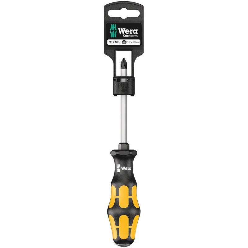 Wera 05100075001 917 SPH SB Screwdriver for Phillips screws, PH 1 x 80 mm