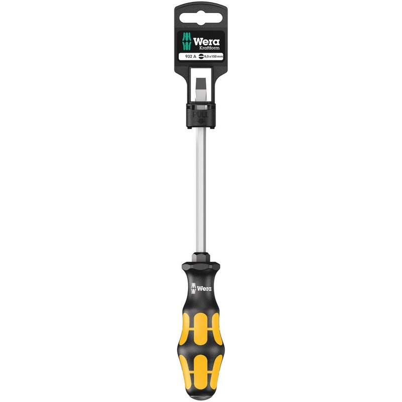 Wera 05100087001 932 A SB Screwdriver for slotted screws, 1.6 x 9 x 150 mm