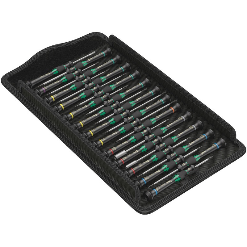 Wera 05134000001 Kraftform Micro Big Pack 1 screwdriver set for electronic applications, 25 pieces