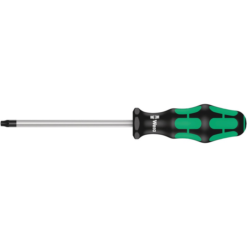 Wera 05138266001 367 TORX BO Screwdriver for tamper-proof TORX screws, TX 40 x 130 mm