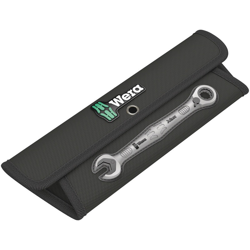 Wera 05671383001 9453 Pouch 6000 for 4 Joker Ratcheting combination wrenches, 290 x 100 mm