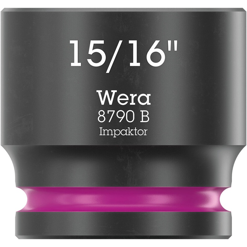 Wera 05005525001 8790 B Impaktor socket with 3/8" drive, 15/16" x 32 mm