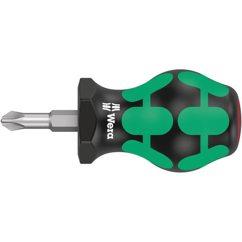 Wera 05008851001 350 PH Phillips-head Stubby/carburetor screwdriver, PH 2 x 25 mm