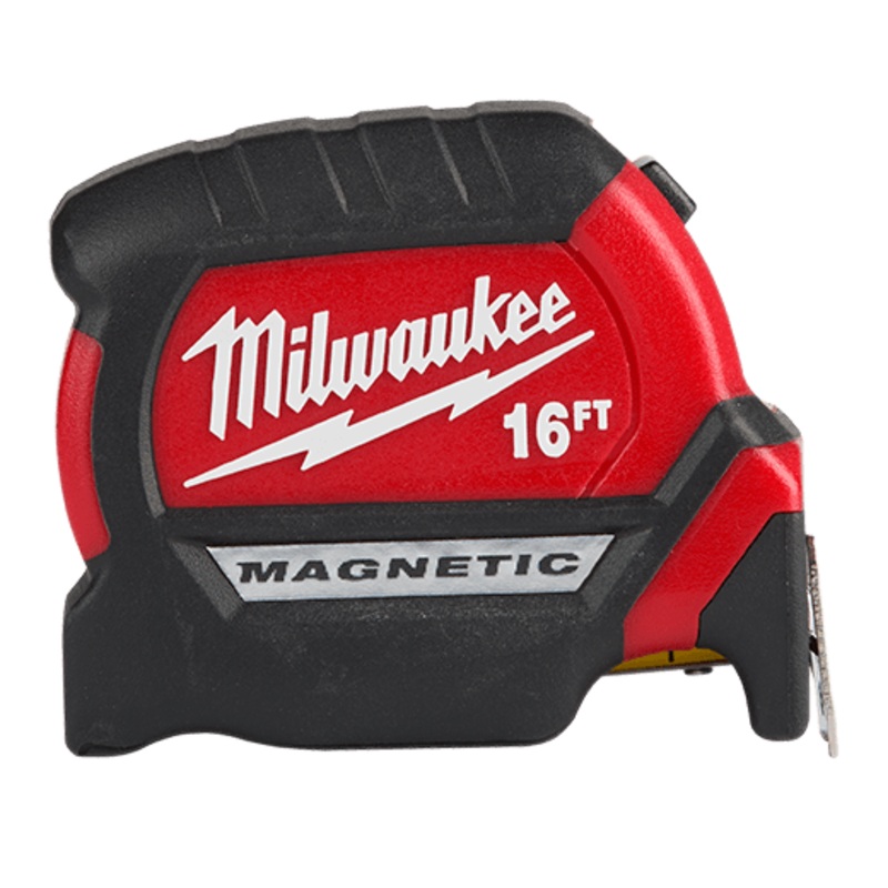 16ft Compact Wide Blade Magnetic Tape Measure